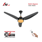 Magnum Black Inverter Fan 30 Watt