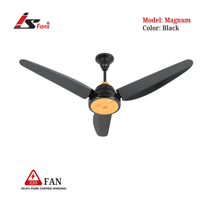 Magnum Black 220V AC Fan