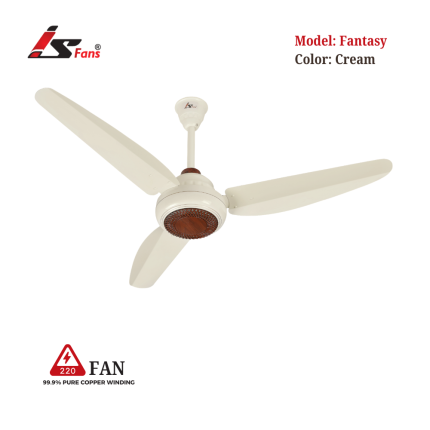 Fantasy Cream 220V AC Fan