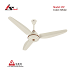 VIP White 220V AC Fan