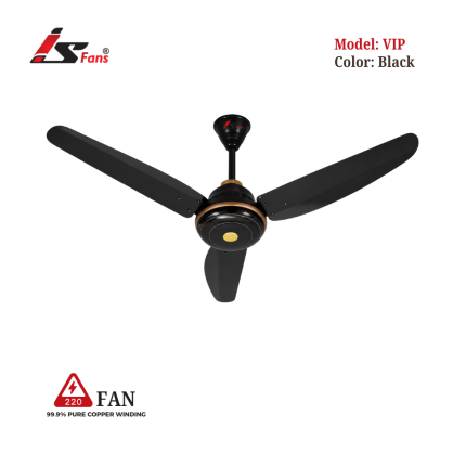 VIP Black 220V AC Fan